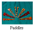 [Paddle-shaped Hairsticks]